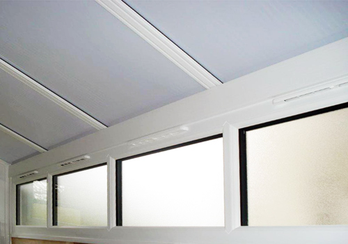 Polycarbonate roof panels example